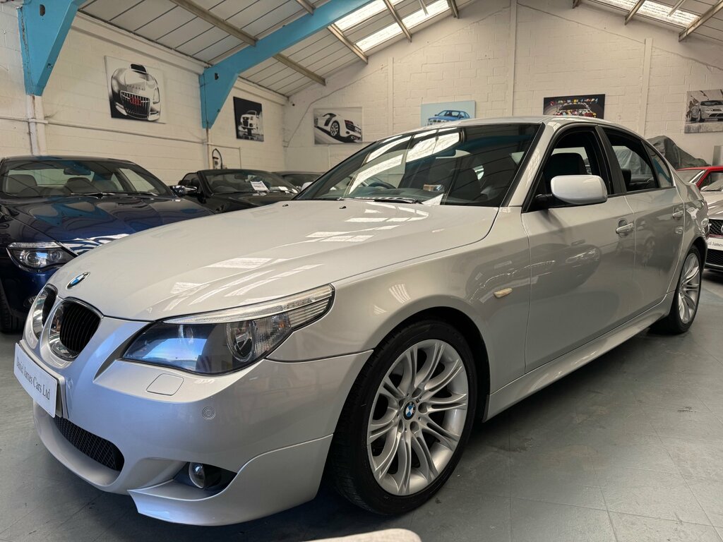 BMW 5 Series Black #2