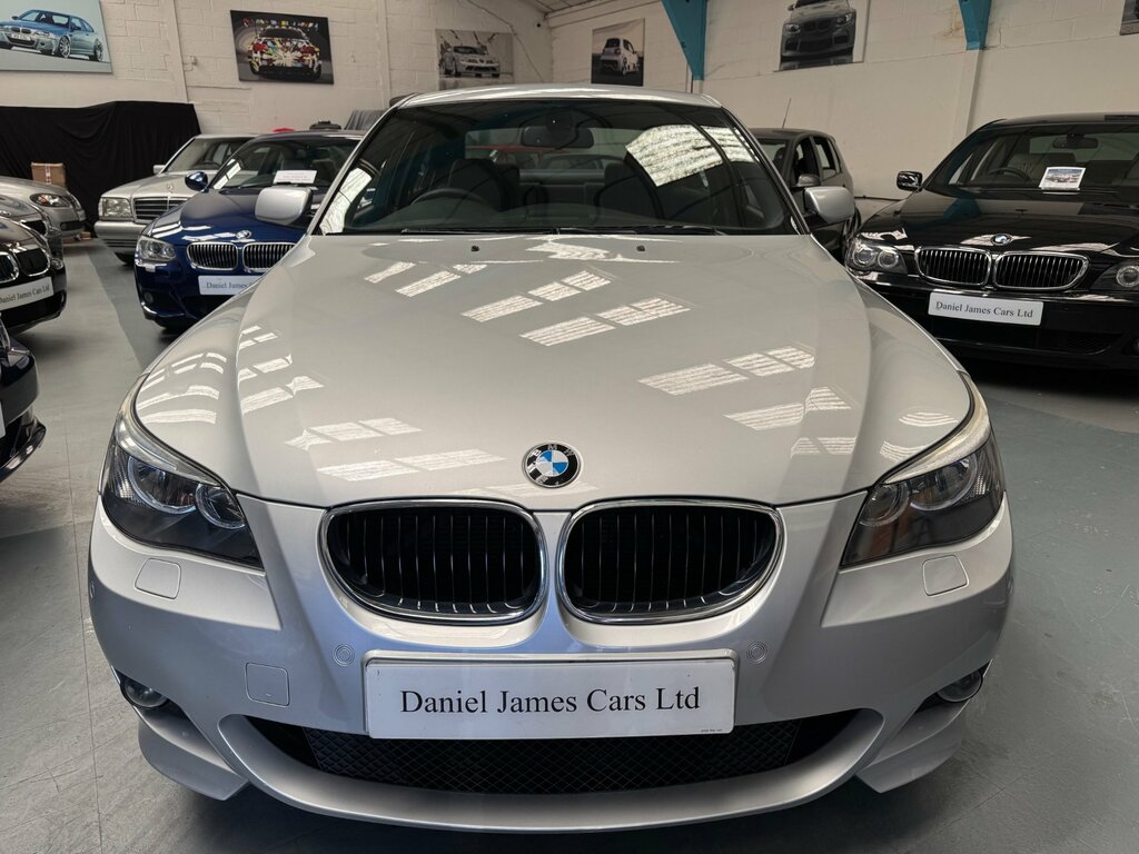BMW 5 Series Black #8