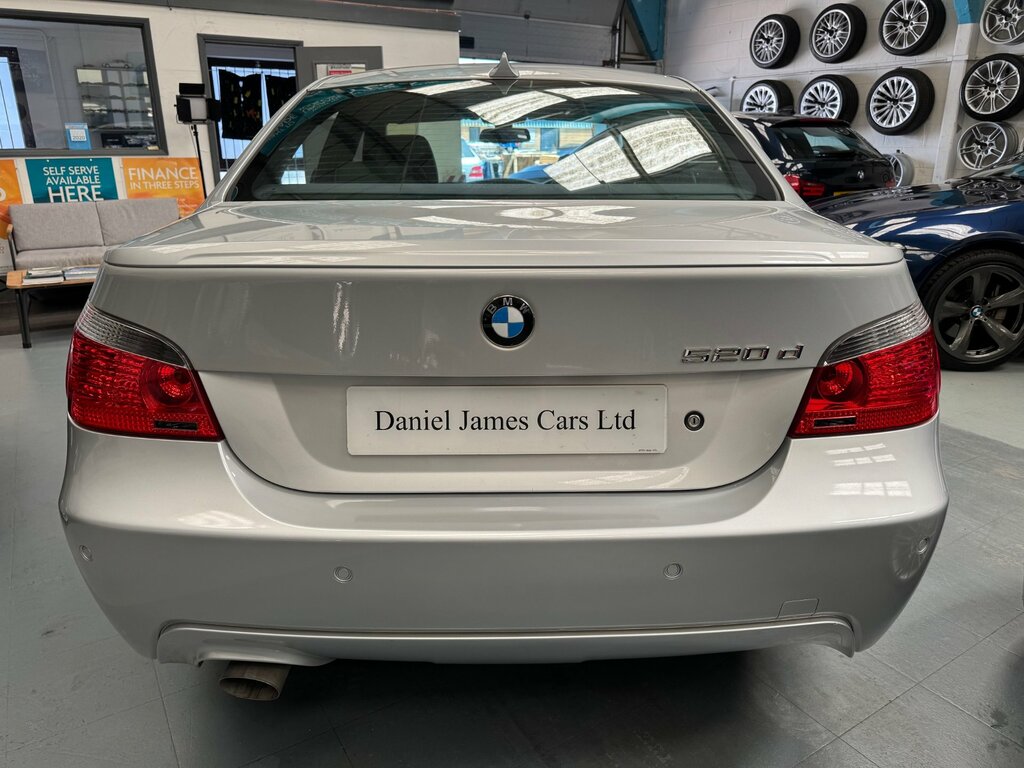 BMW 5 Series Black #7