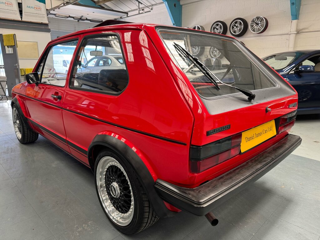 Volkswagen Golf Saloon Red #3