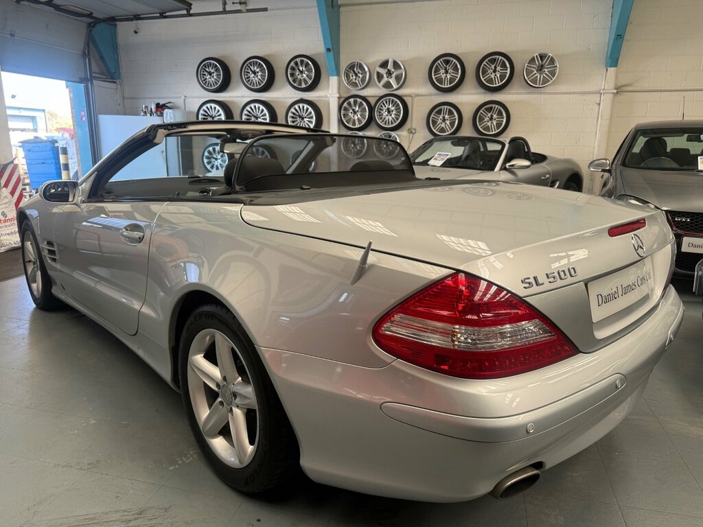 Mercedes-Benz SL Class 5.5 Sl500 Convertible 7G-tronic 291 G Silver #4