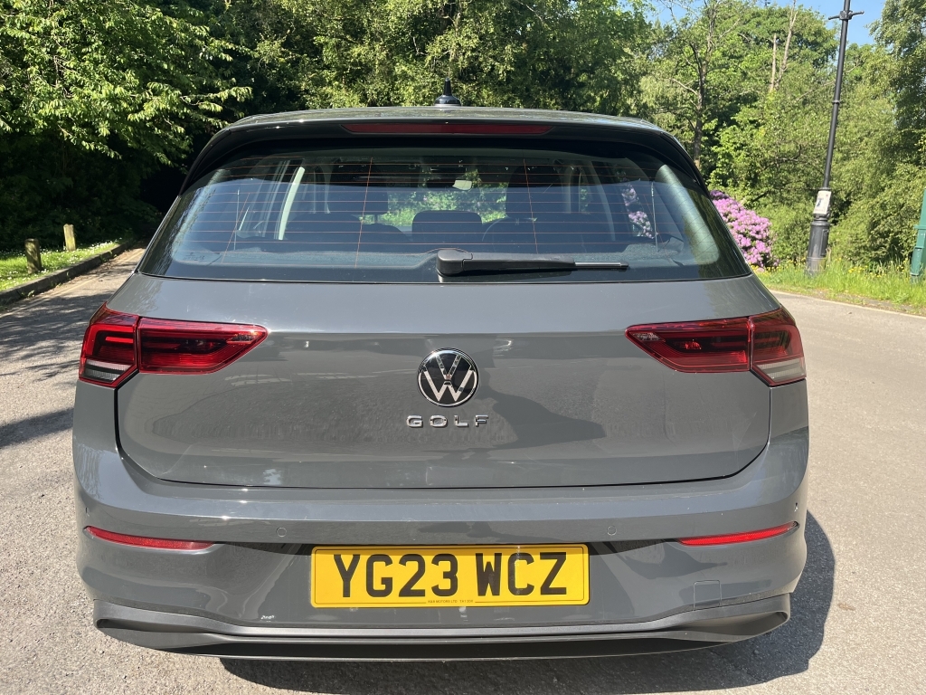 Volkswagen Golf Hatchback YG23WCZ Grey #3