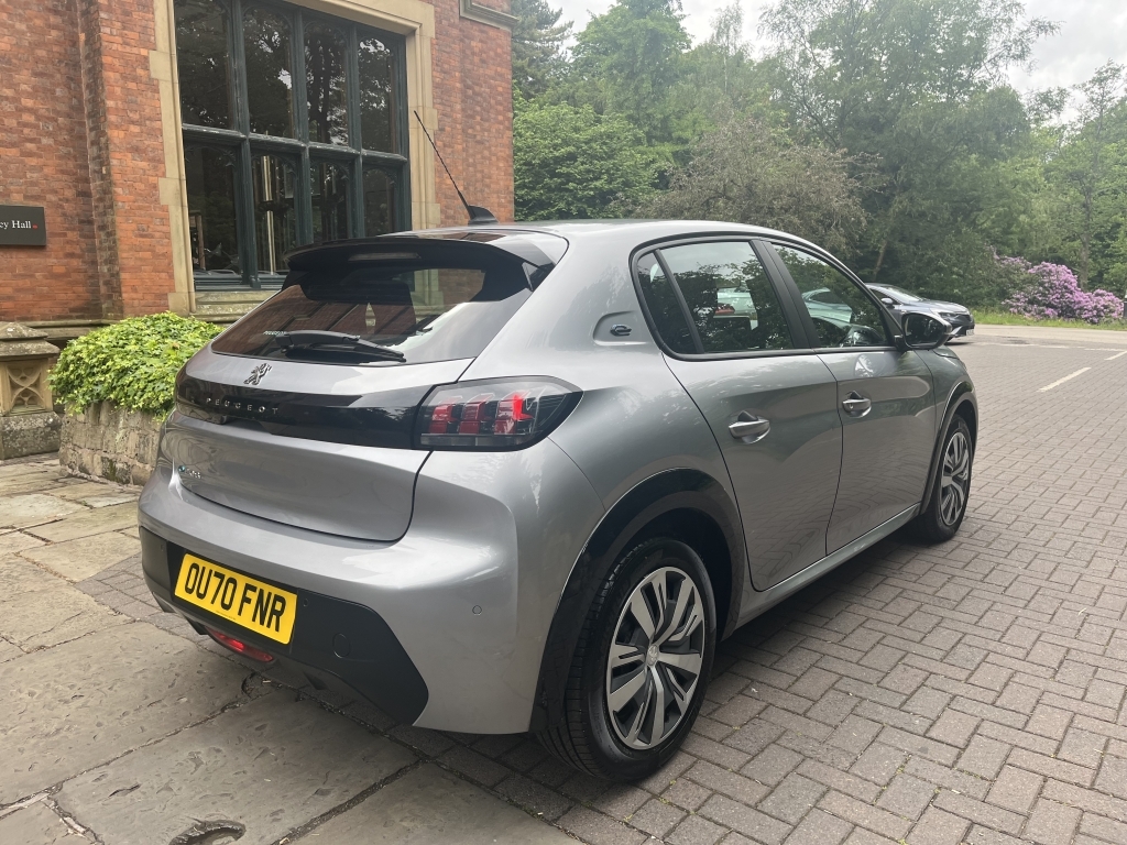 Peugeot e-208 Hatchback Grey #4