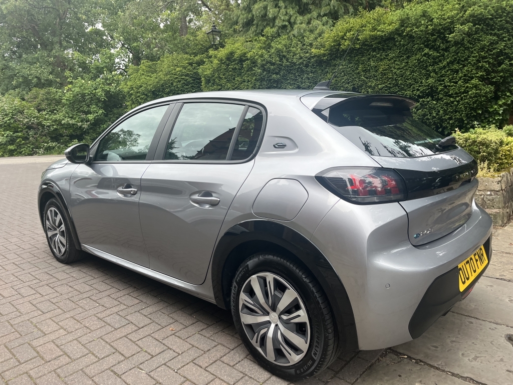 Peugeot e-208 Hatchback Grey #2