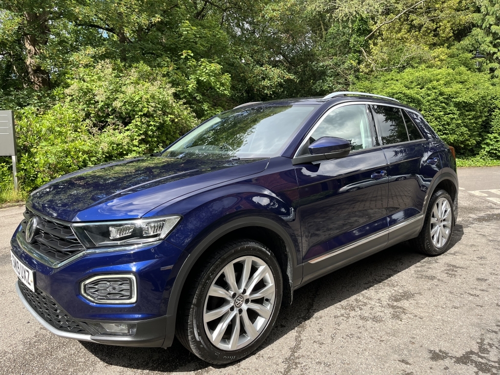 Volkswagen T-Roc T-roc Sel Tsi SM19UXZ Blue #4