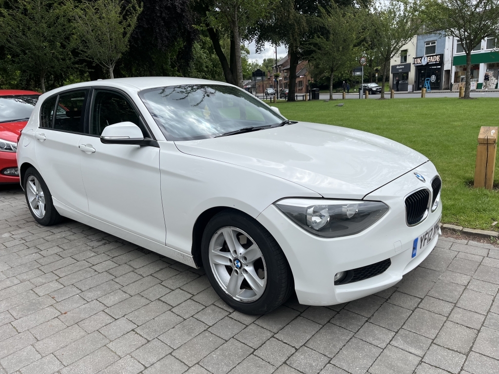 BMW 1 Series 116D Efficientdynamics White