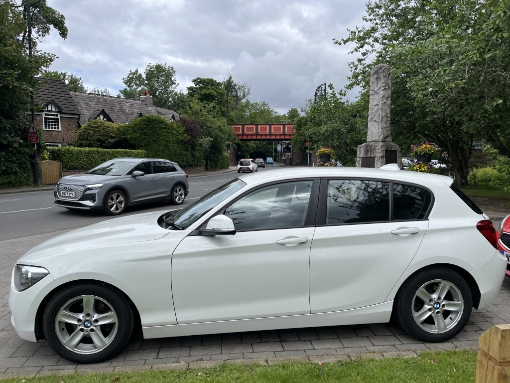 BMW 1 Series 116D Efficientdynamics White #4