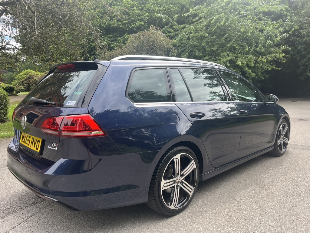 Volkswagen Golf Estate MX65RVO Blue #2