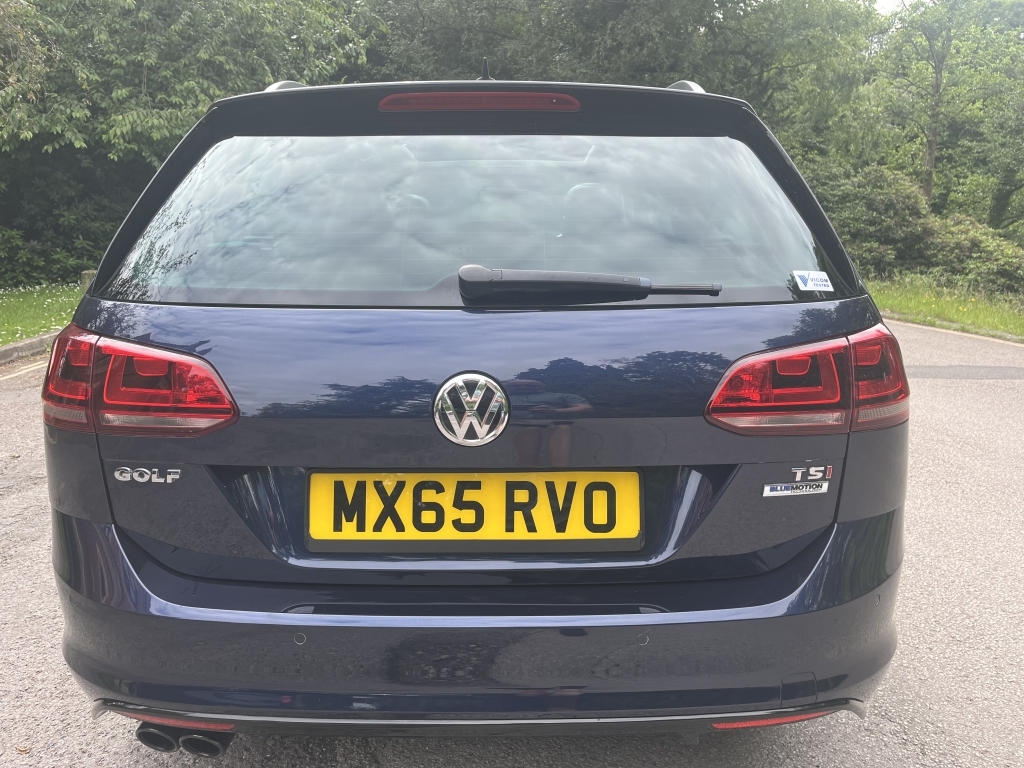 Volkswagen Golf Estate MX65RVO Blue #5