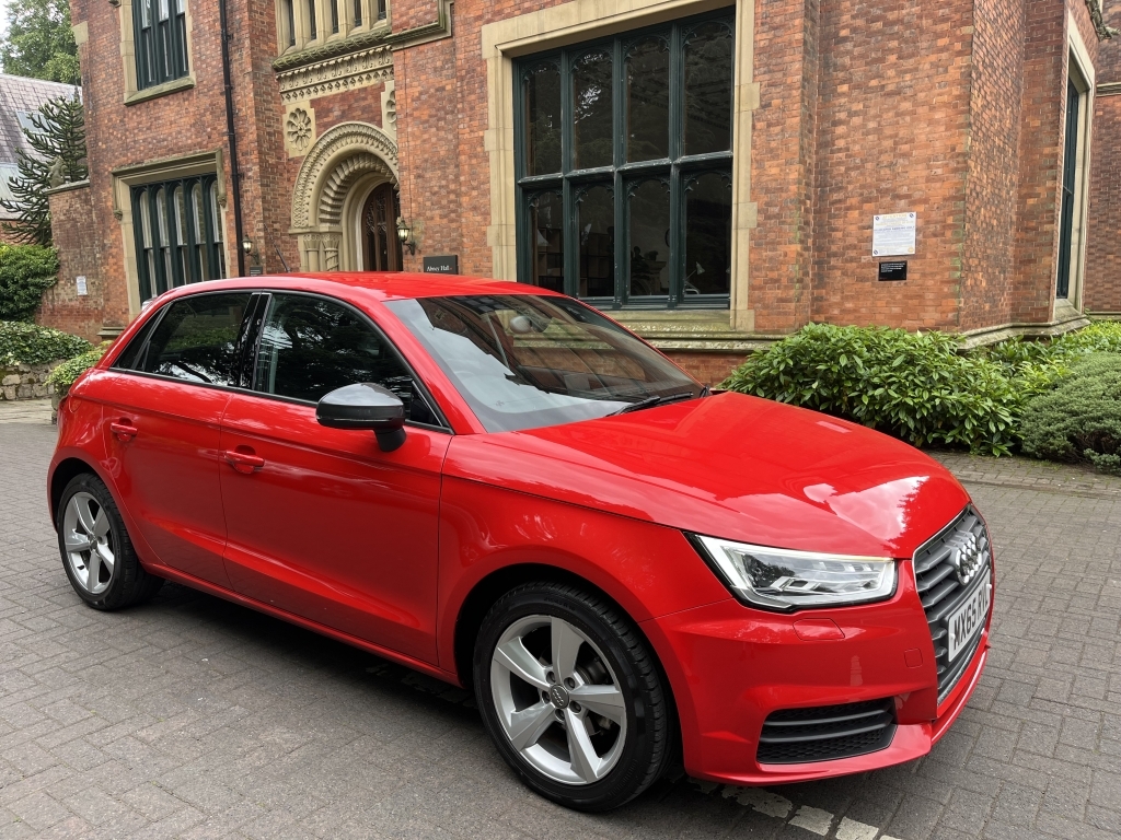 Audi A1 Hatchback MX65RVL Red #6
