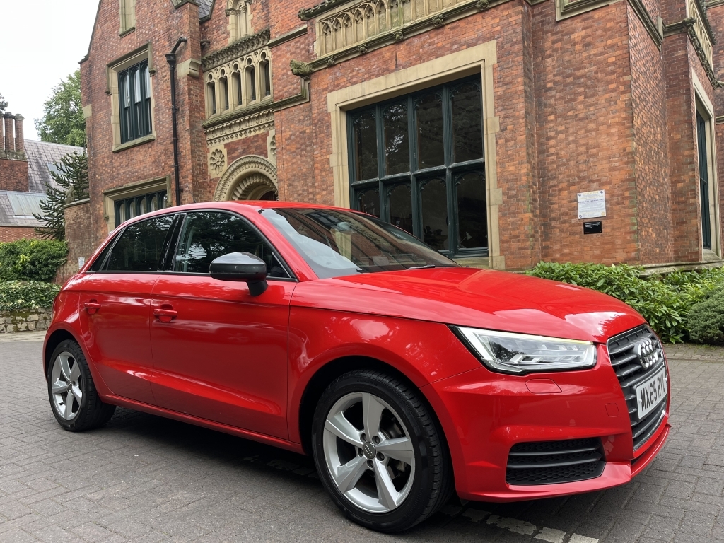 Audi A1 Hatchback MX65RVL Red