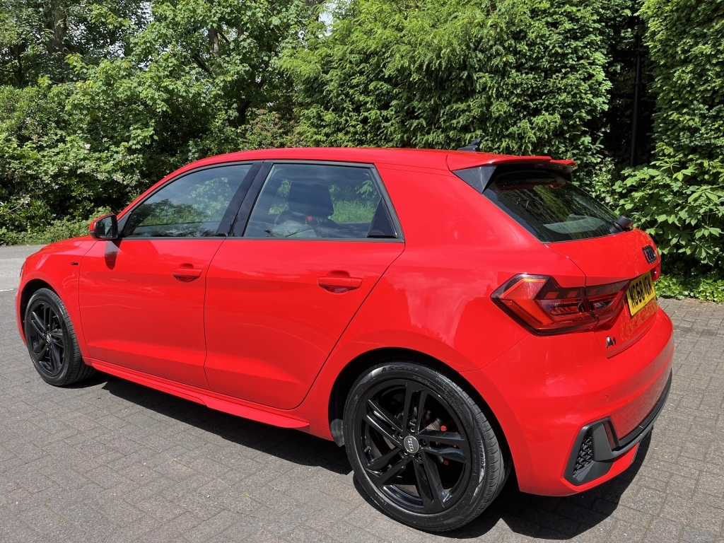 Audi A1 Hatchback Red #2