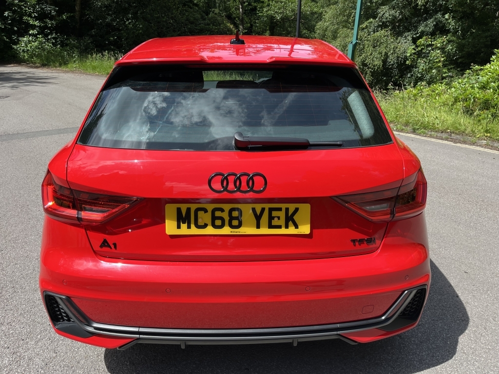 Audi A1 Hatchback Red #6