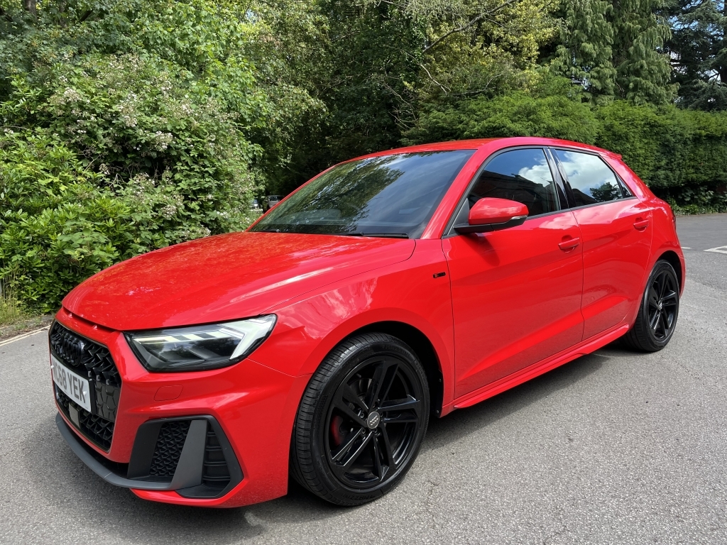 Audi A1 Hatchback Red #5