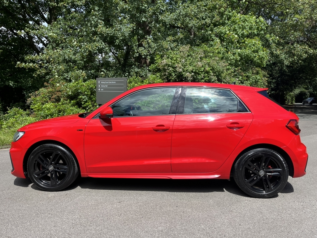 Audi A1 Hatchback Red #3