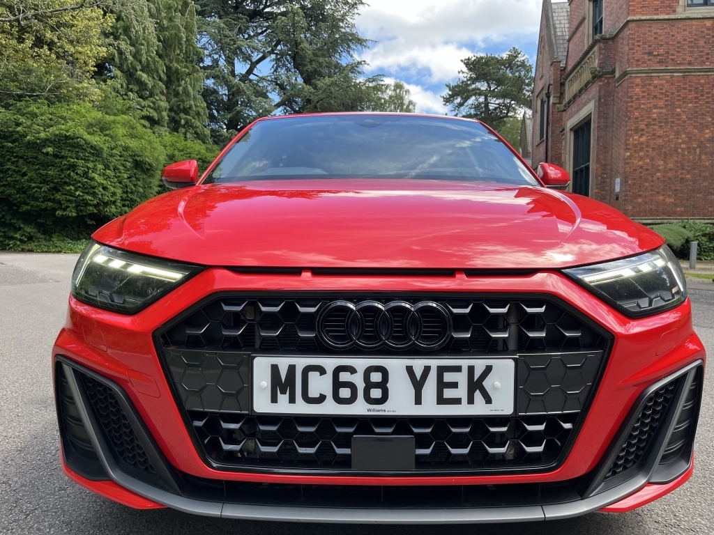 Audi A1 Hatchback Red #4