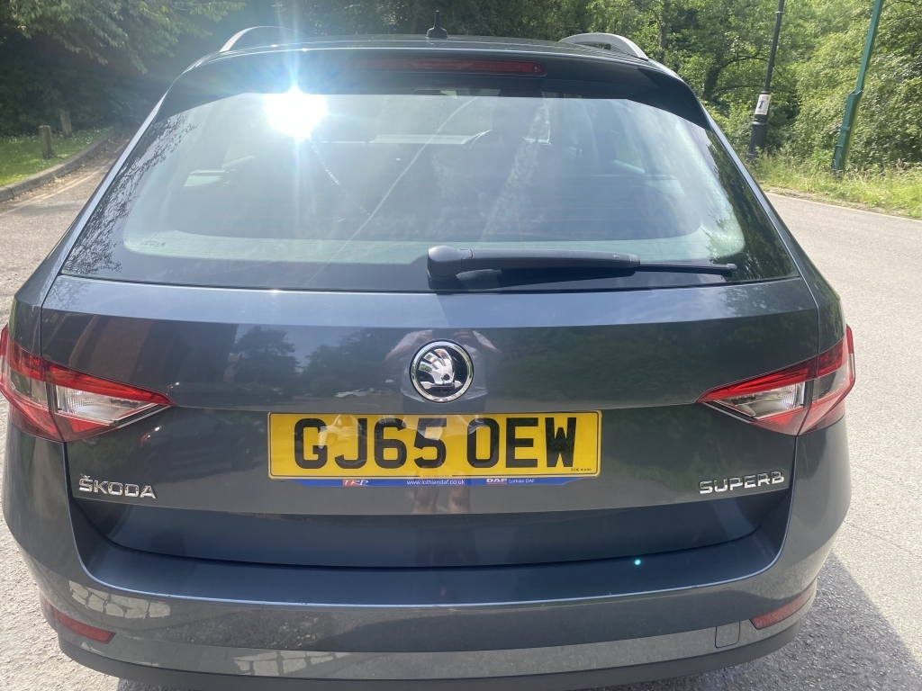 Skoda Superb Estate Grey #2