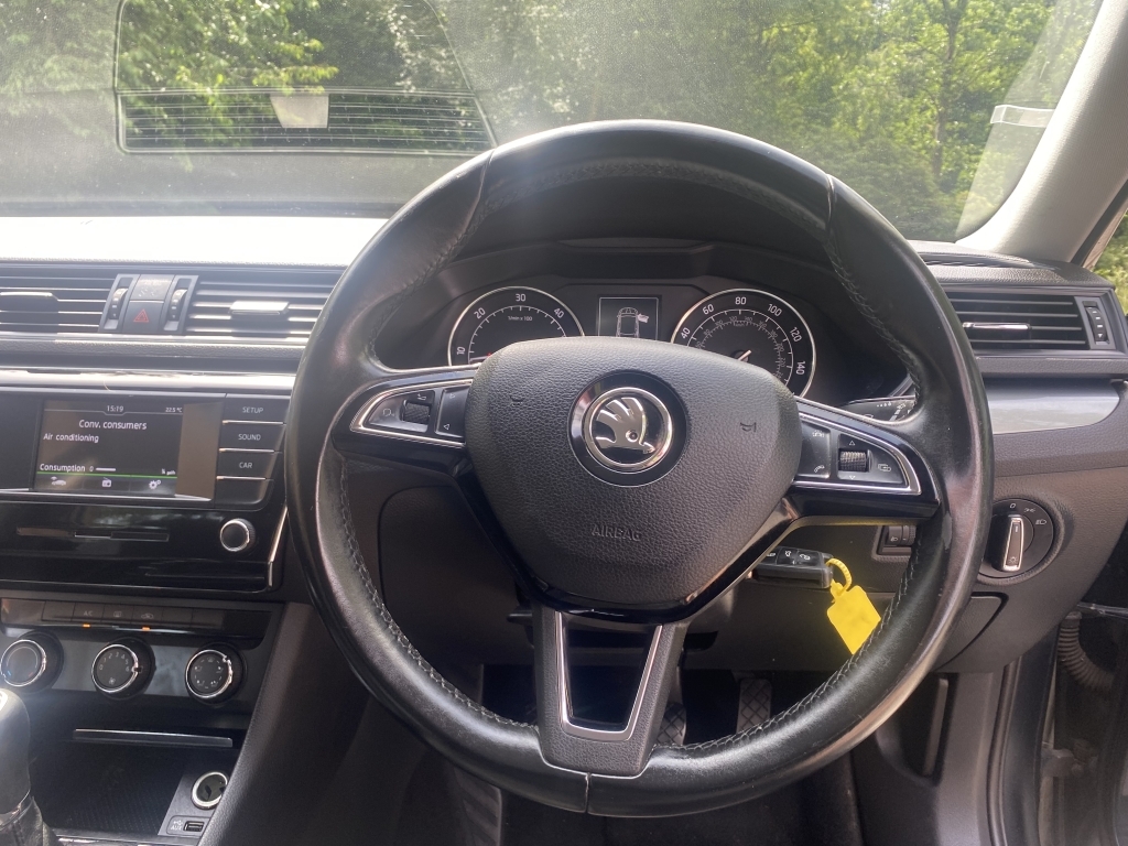 Skoda Superb 2.0 Tdi Elegance Silver #22