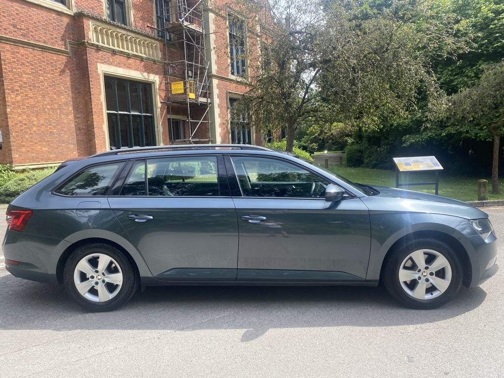 Skoda Superb Estate Grey #4