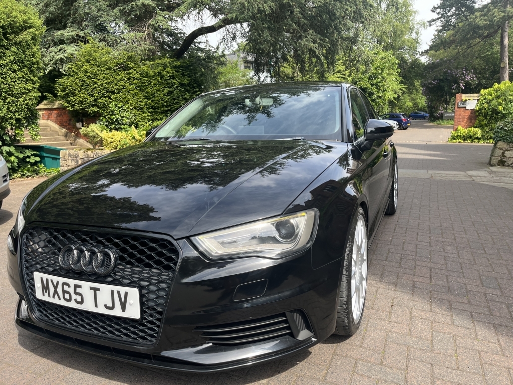 Audi A3 Saloon MX65TJV Black #2