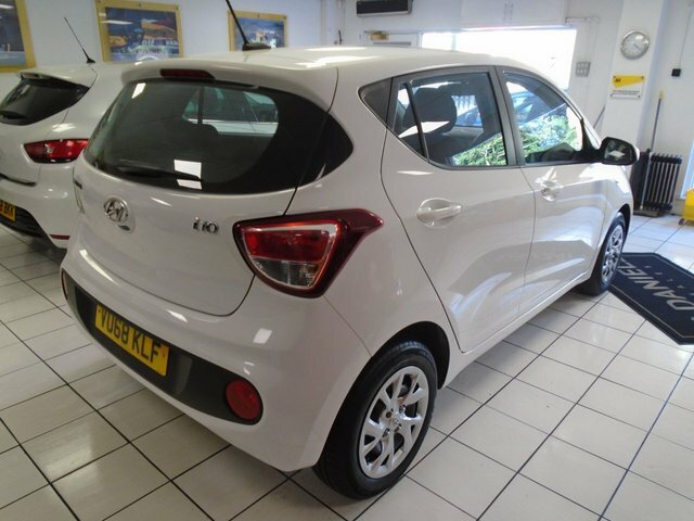 Hyundai I10 1.0 Se Hatchback Euro 6 67 Ps VU68KLF White #5