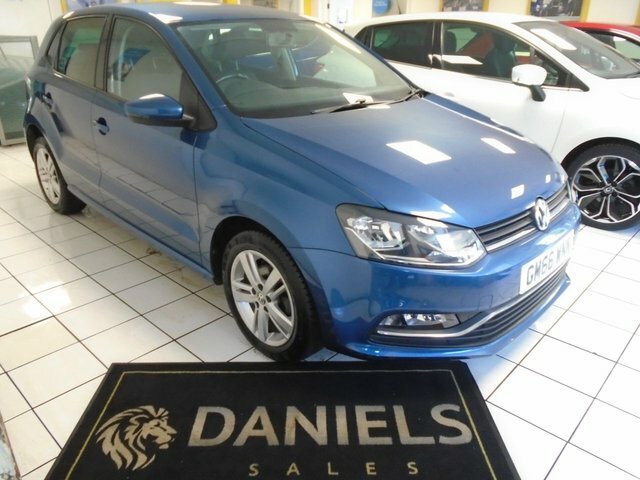 Volkswagen Polo 1.2 Tsi Bluemotion Tech Match Hatchback GM66WNN Blue