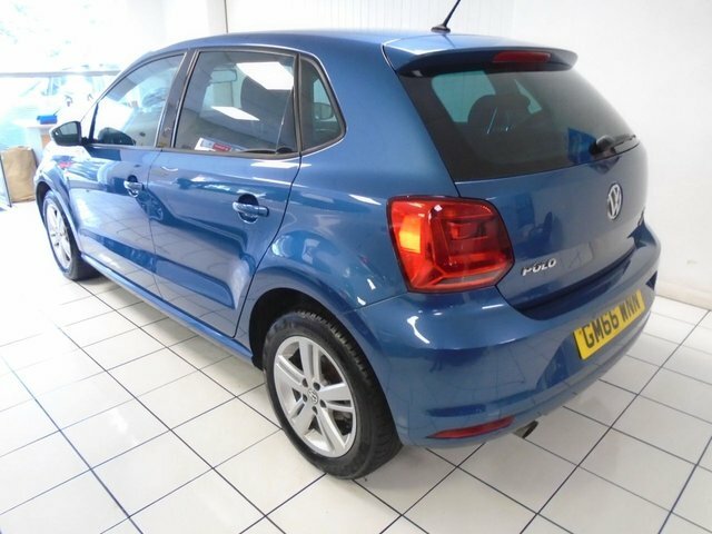Volkswagen Polo 1.2 Tsi Bluemotion Tech Match Hatchback GM66WNN Blue #4