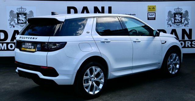 Land Rover Discovery Sport Suv MA21FHJ White #3