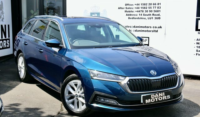 Skoda Octavia Estate YB71AFE Blue #4