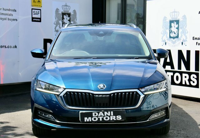 Skoda Octavia Estate YB71AFE Blue #5