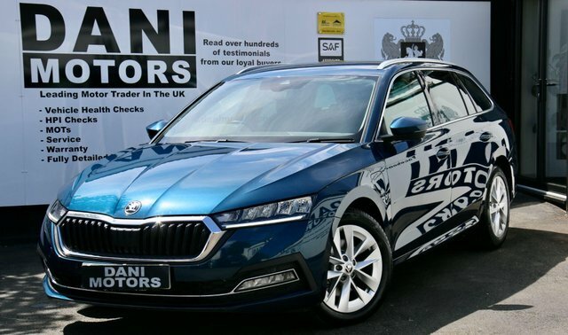 Skoda Octavia Estate YB71AFE Blue #6