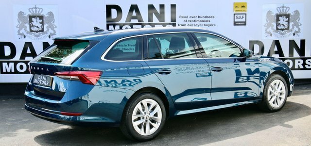 Skoda Octavia Estate YB71AFE Blue #3