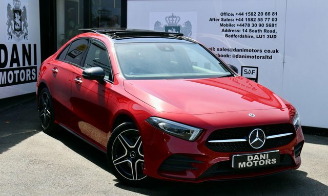 Mercedes-Benz A Class Saloon GU22VJA Red #4