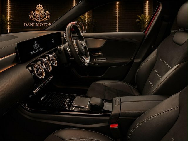Mercedes-Benz A Class Saloon GU22VJA Red #4