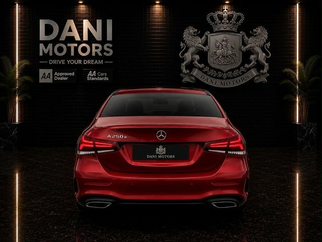 Mercedes-Benz A Class Saloon GU22VJA Red #3