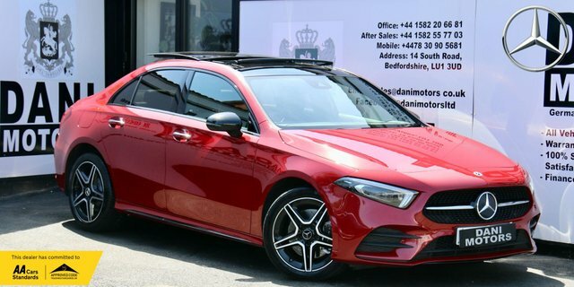 Mercedes-Benz A Class Saloon Red