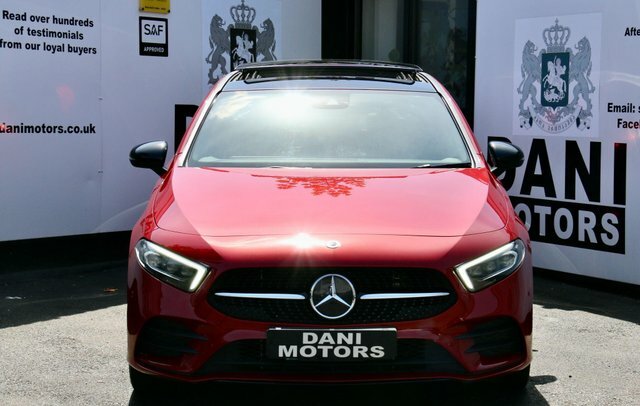 Mercedes-Benz A Class Saloon GU22VJA Red #5