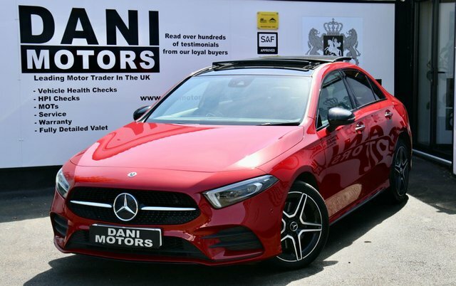Mercedes-Benz A Class Saloon GU22VJA Red #6