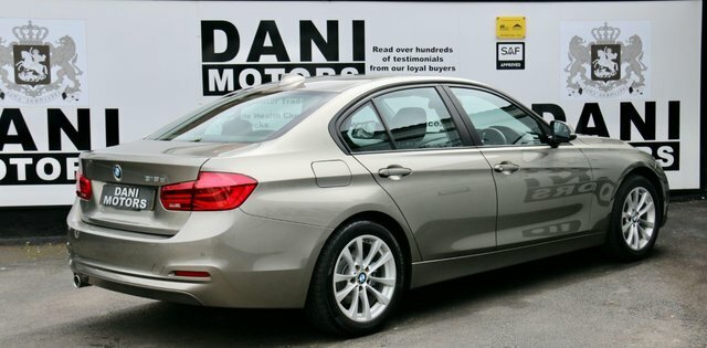 BMW 3 Series Saloon PJ66YRZ Silver #3