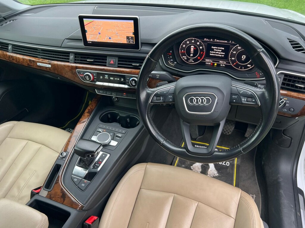 Audi A4 Avant Estate 2.0 Tfsi S Line 201616 KH16FSA White #2