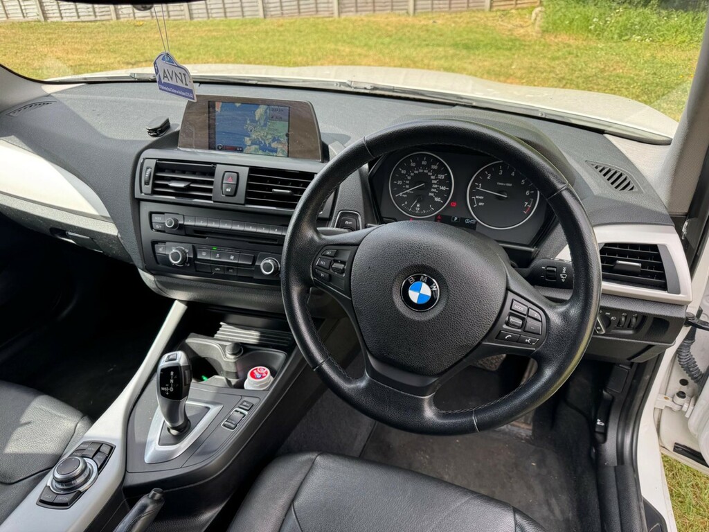 BMW 1 Series Hatchback 1.6 116I Se 5-Door 201363 YK63LFN White #4