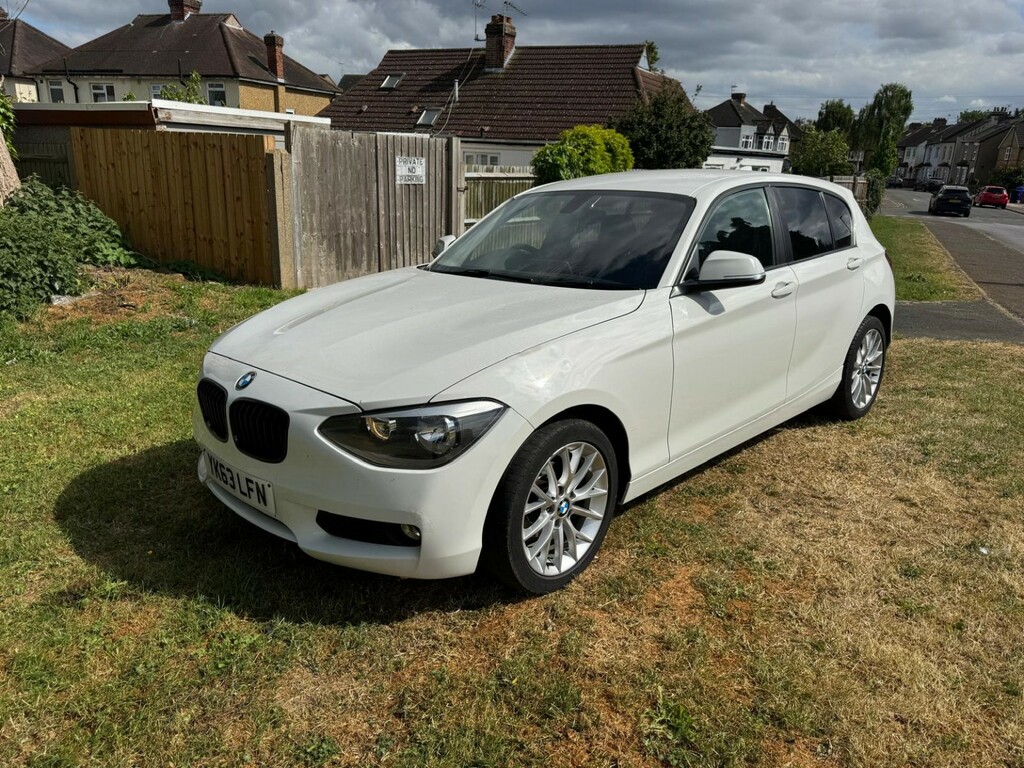 BMW 1 Series Hatchback 1.6 116I Se 5-Door 201363 YK63LFN White #5