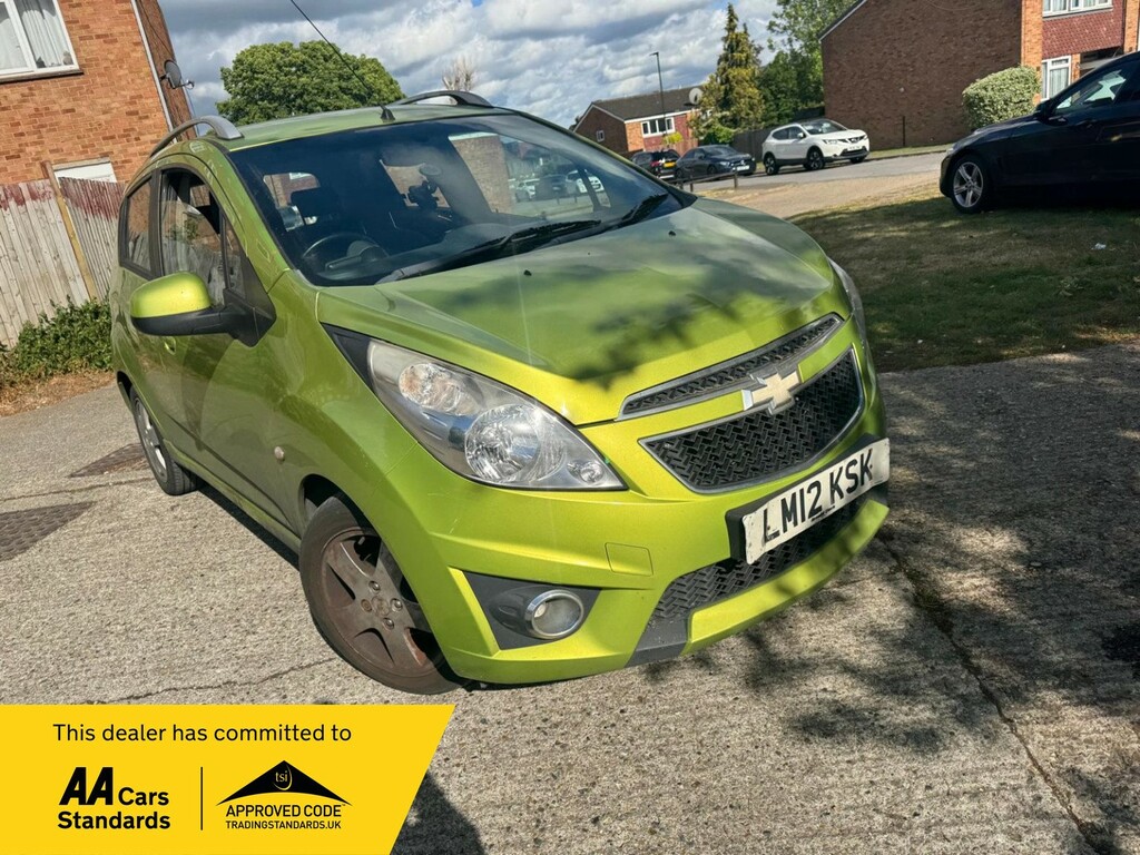 Chevrolet Spark Hatchback 1.2 I Lt 201212 Green