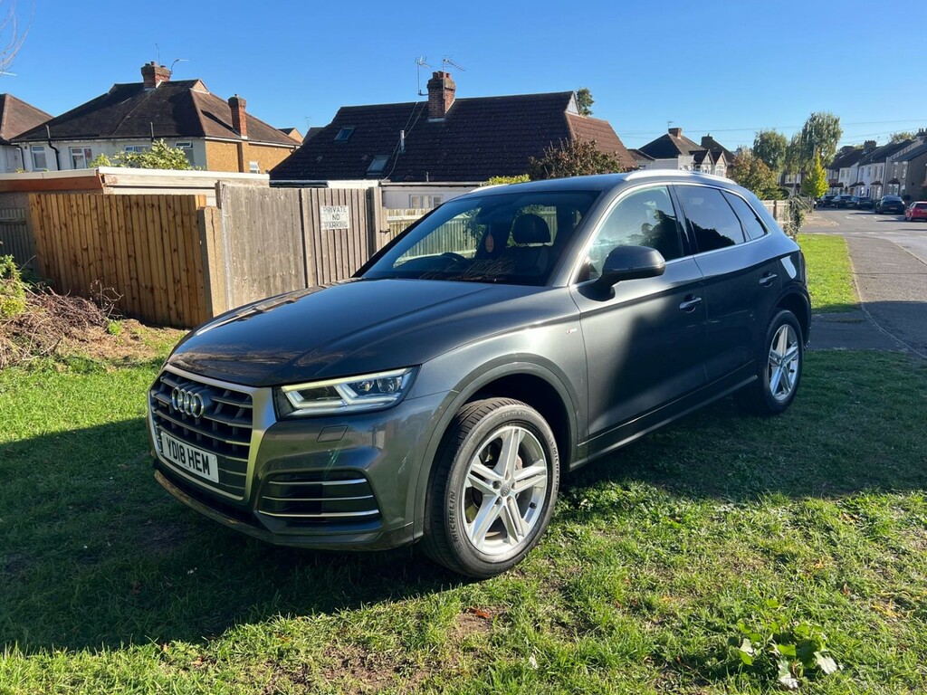 Audi Q5 Suv 2.0 Tdi S Line Suv S Tronic Quattro YD18HEM Grey #5