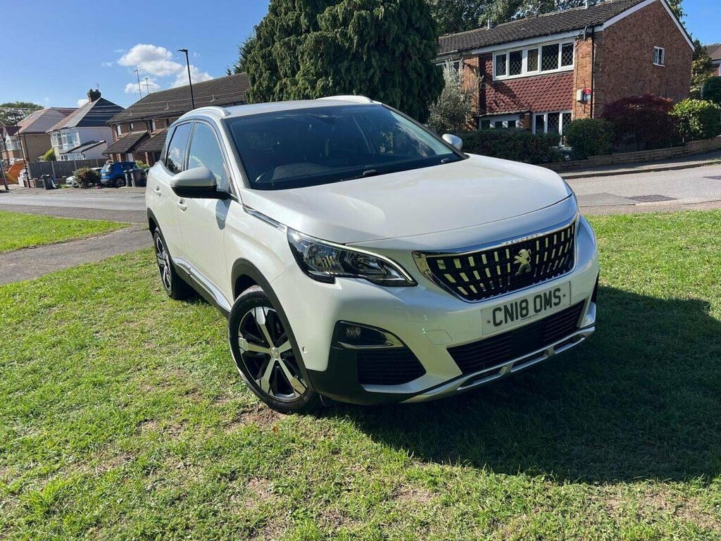 Peugeot 3008 Suv 1.2 Puretech Allure Eat Euro 6 Ss 2018 CN18OMS White