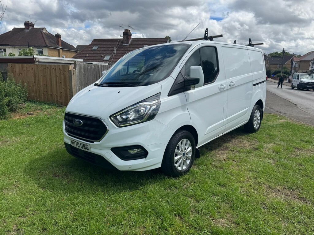Ford Transit Custom Panel Van 2.0 300 Ecoblue Limited 202070 WP70UBG White #5