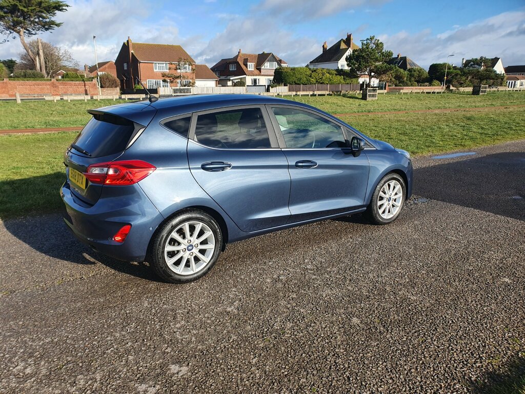 Ford Fiesta Titanium 5-Door Blue #3