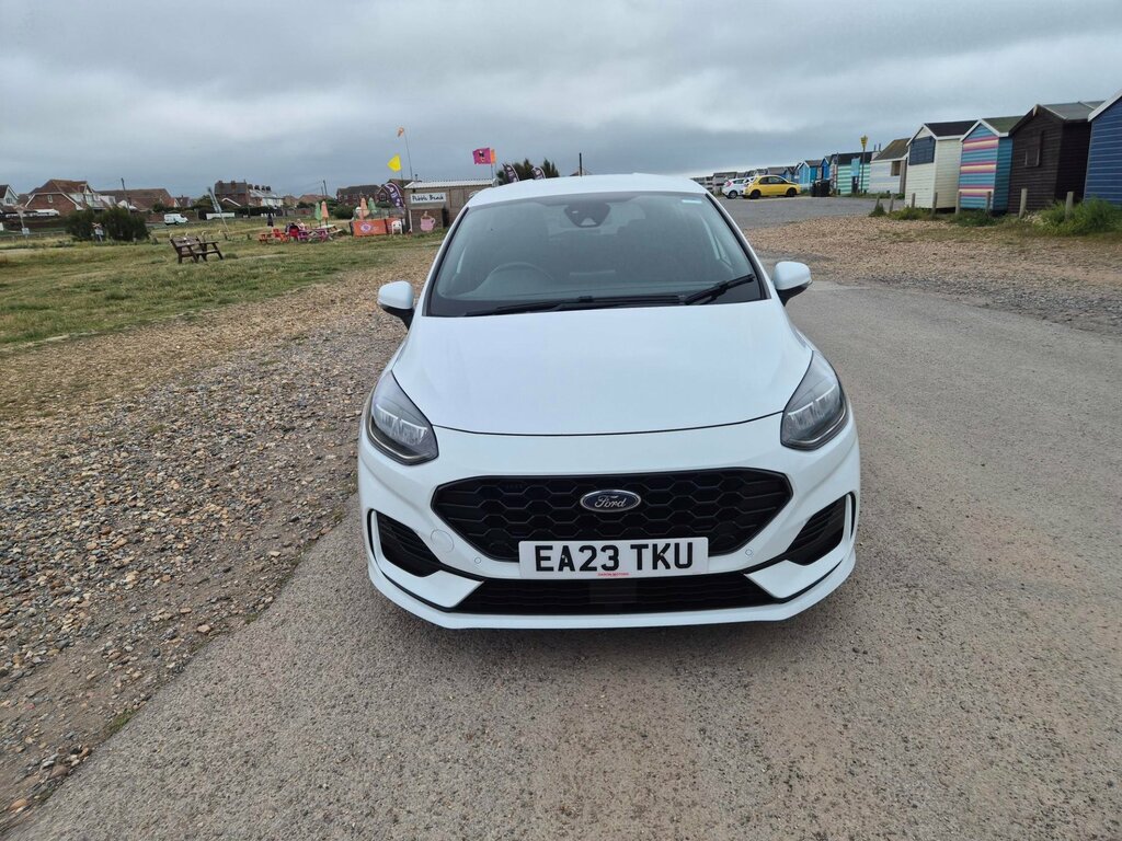 Ford Fiesta St-line X Mhev Mild Hybrid White
