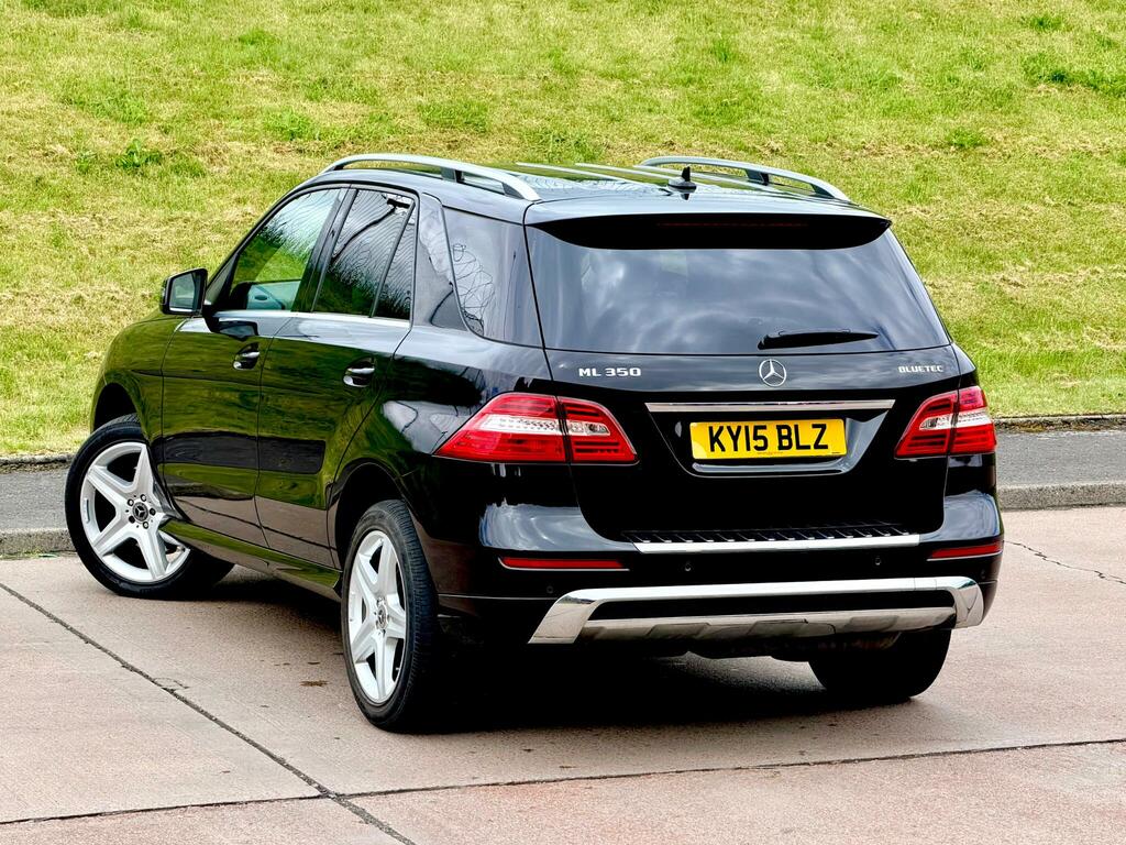 Mercedes-Benz M Class 3.0 Ml350 V6 Bluetec Amg Line G-tronic 4Wd Euro 6 Black #6