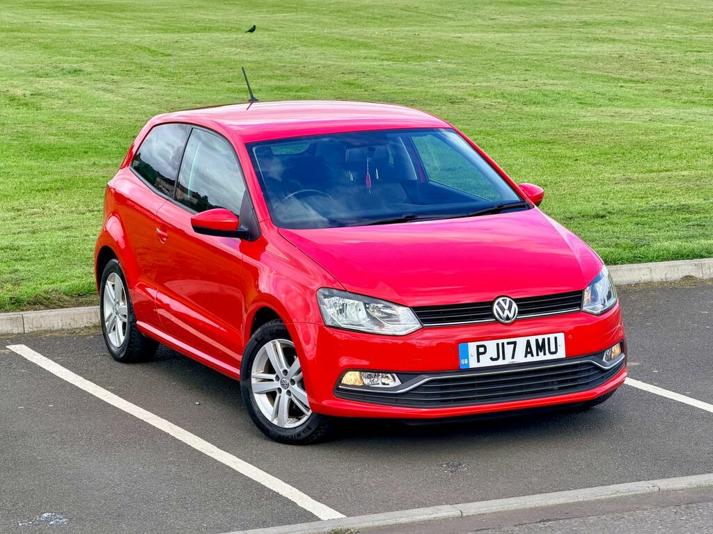 Volkswagen Polo 1.0 Bluemotion Tech Match Euro 6 Ss Red